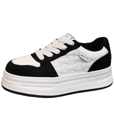 厚底增高小白鞋轻便百搭休闲板鞋