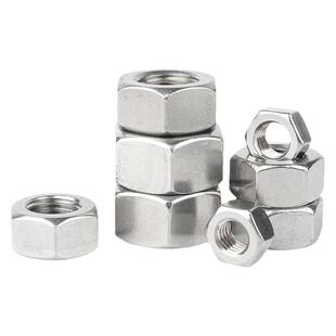 304不锈钢螺母201六角螺帽316螺丝帽大全M2M3M4M5M6M8M10M12M1416