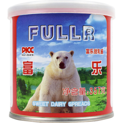 富乐傅乐炼乳350g*5蛋挞液奶