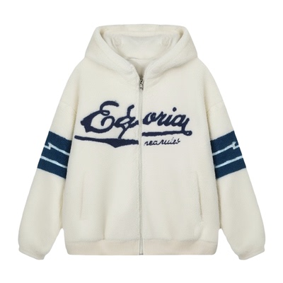 羊羔绒外套棉衣男生冬季三件套