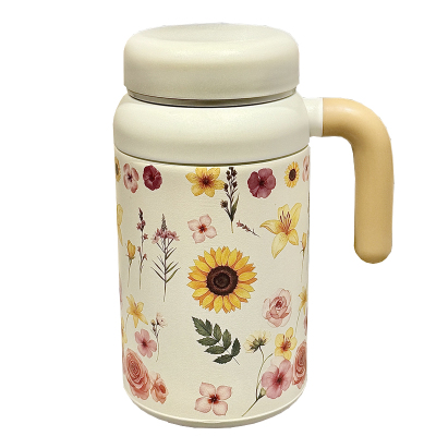 大容量把手316不锈钢保温杯家用