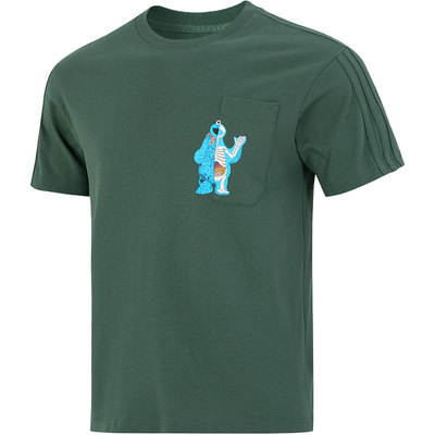 阿迪达斯男子Neo芝麻街短袖