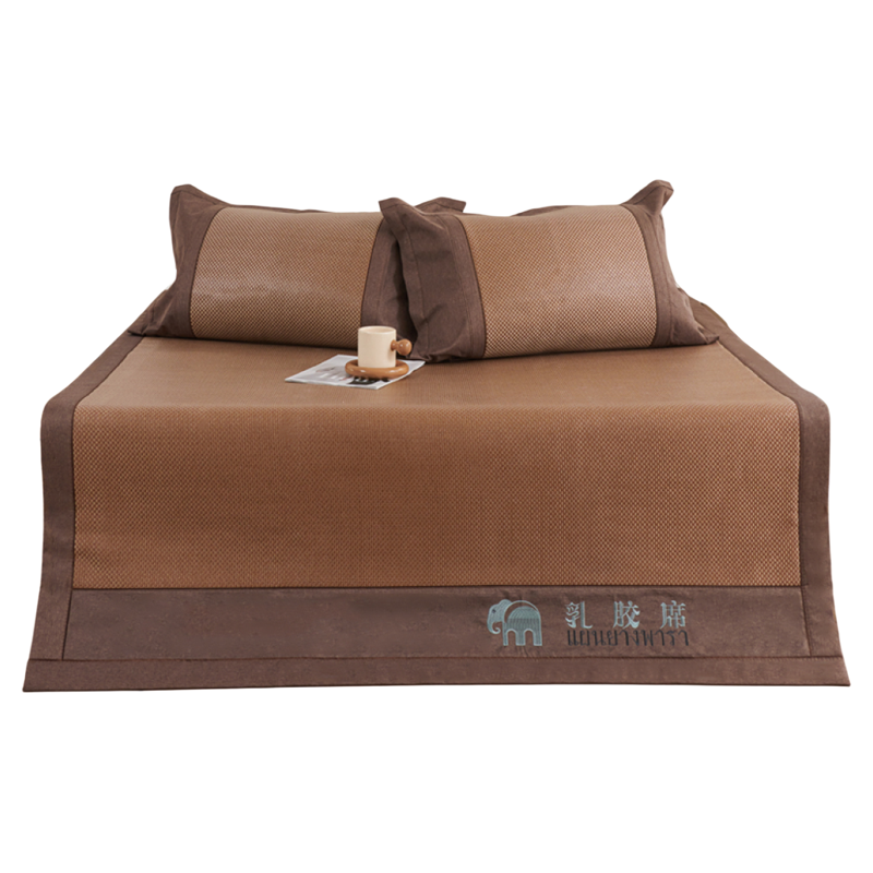 千百卉家纺冰藤乳胶凉席家用夏季可水洗凉席宿舍学生单人空调席子