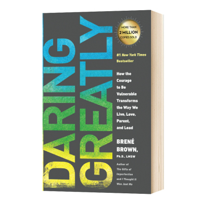 活出感性 直面脆弱 拥抱不完美的自己 英文原版 Daring Greatly Brene Brown 布琳布朗 自我提升 英文版进口原版英语书籍