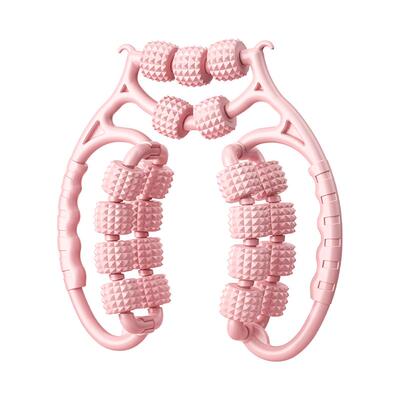 ENTESI瘦腿神器环形夹腿小腿按摩滚轮滚轴狼牙棒拉伸按摩泡沫轴
