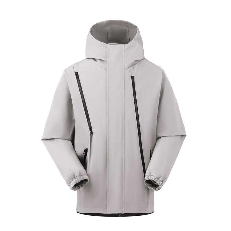户外摇粒绒三合一冲锋夹克男女款2025新款秋冬登山服防风防水外套