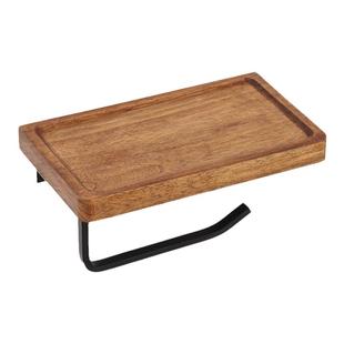 厕所浴室置物架免打孔卫生间纸巾盒挂壁式洗手间手纸架浴室卷纸架