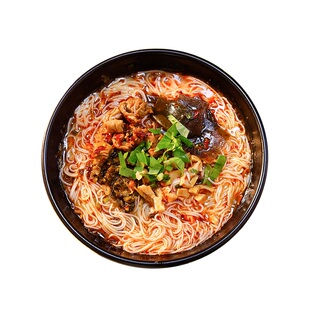 立早记绵阳米粉袋装四川特产牛肉肥肠鸡肉米线酸辣细粉丝方便速食