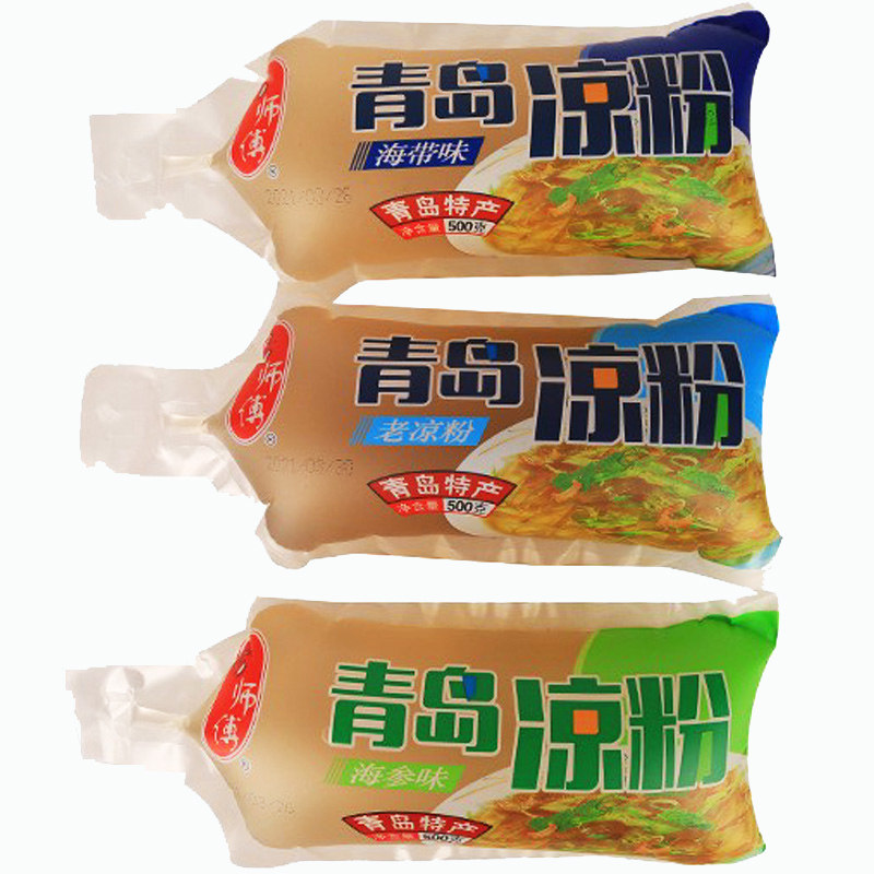 开袋即食0卡0脂杨师傅青岛凉粉原味海菜速食石花菜老海凉粉特产