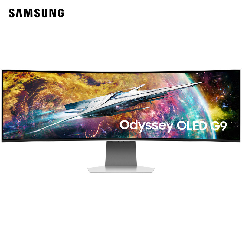 三星奥德赛QD-OLED G9 49寸准5K240HZ带鱼屏显示器S49CG932SC