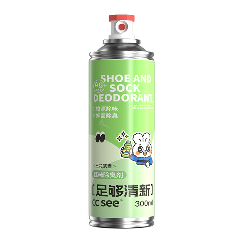 cc see三希鞋袜除臭喷雾剂球鞋袜子防臭鞋柜除异味去脚臭神器杀菌