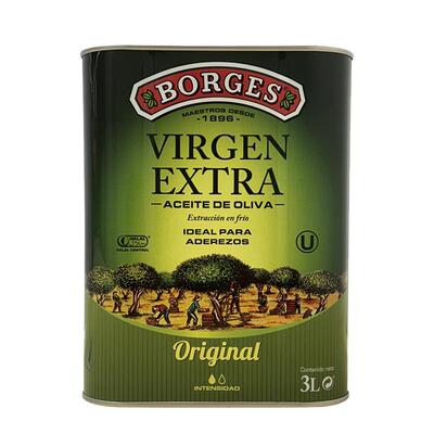 【自营】【下拉详情享优惠】Borges/伯爵西班牙进口初榨橄榄油3L