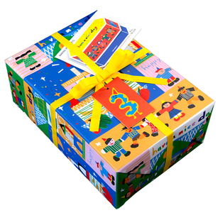 纸象公园原创生日礼物包装纸儿童送宝宝可爱礼品纸特种纸男孩