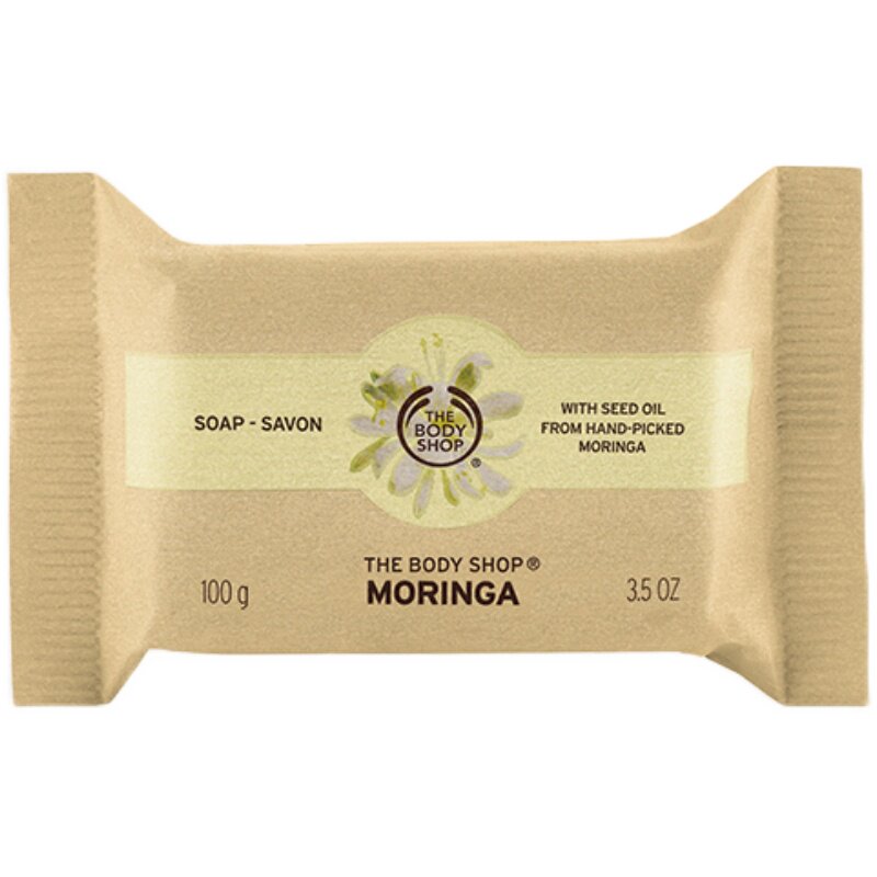 【官方正品】TheBodyShop美体小铺 辣木洁肤皂100g 美体深度清洁