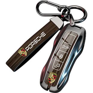 保时捷钥匙壳Panamera帕拉梅拉macan卡宴扣911包718Taycan保护套