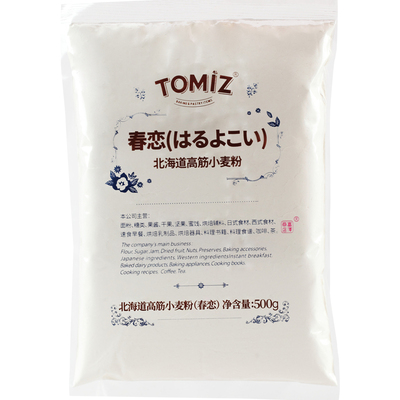 高筋小麦粉500g面粉日本原料富泽