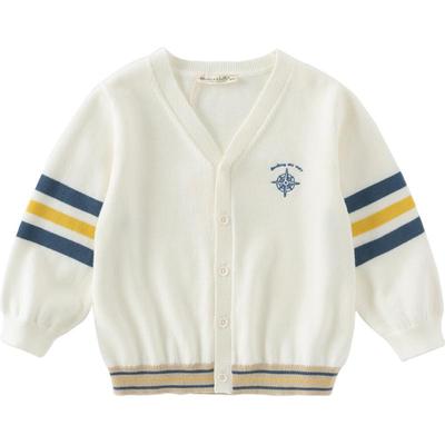 戴维贝拉男童纯棉毛衣开衫