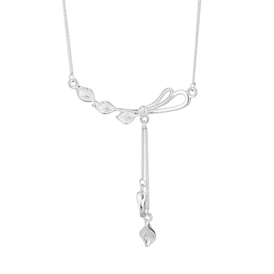 足银锁骨链轻奢高级小众设计颈链