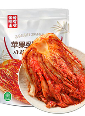 金刚山苹果梨辣白菜新口味好吃