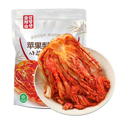 金刚山苹果梨辣白菜新口味好吃