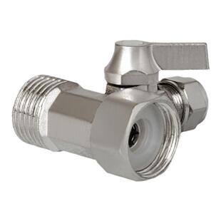 4分内丝转2分PE管铜球阀开关2分连体三通直饮水龙头进水管转接头