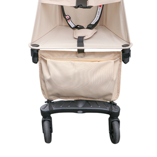 适用于小虎子配件丸丫推车置物袋挂包口袋车放脚收纳袋底部储物袋