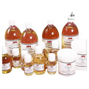 麦克哈丁油画媒介剂精制亚麻籽油/罂粟籽油/红花油/核桃油/非吸收性丙烯酸底漆