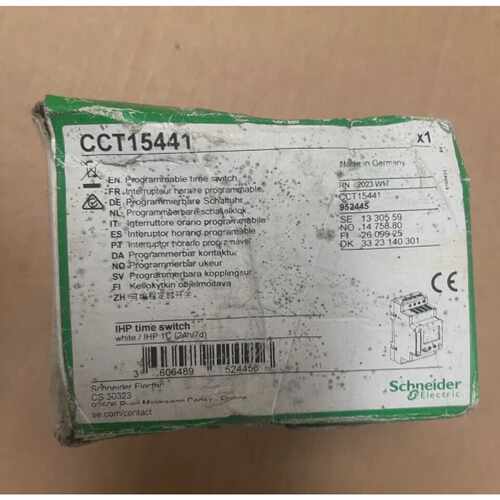 Schneider Electric IHP Time Switch  CCT15441  Programmable T