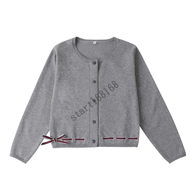 英伦风幼儿园服小学生校服班服儿童毛衣针织衫蝴蝶结女长袖春秋装