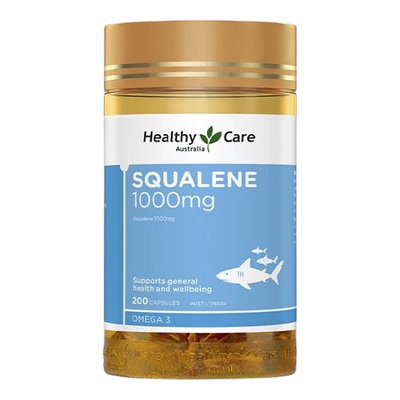 澳世康Healthy Care深海鱼油角鲨烯辅酶卵磷脂黑蜂胶羊胎素蔓越莓