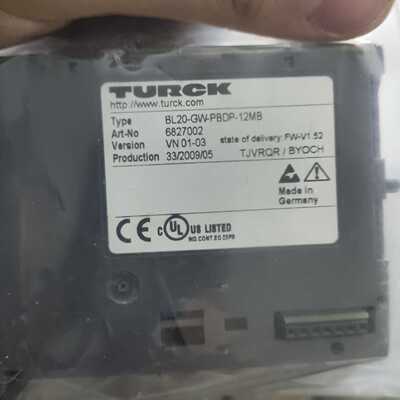 议价原装图尔克型号BL20-GW-PBDP-12MB德国正品TURCK型号bl20-gw-