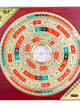 三合罗盘高精度专业随身携带罗经