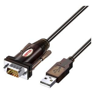 优越者 usb2.0转串口232串口线9针转换线rs232串口线工业级转接器公头 母头电脑usb转com数据线九针串口转db9