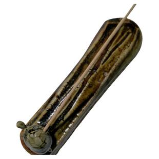 孤品（鱼家手作陶器）香插 香器摆件 线香底座 日式 手作 手工 陶