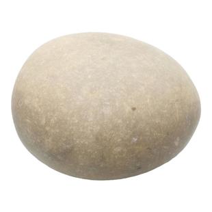 超大天然石春圆石头球形鹅蛋原石客厅大号黄石头白色鹅卵石头摆件