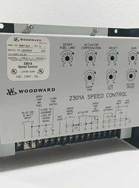 WOODWARD 2301A SPEED CONTROL 9907-014 REV.H