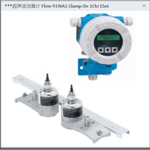 议价EH超声波流量计91WA1-11DB10ACA4AA原装正品全新带包装