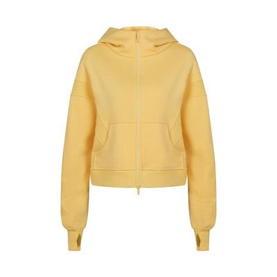 彳亍秋冬加绒连帽拉链运动卫衣