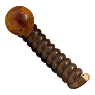 2025新款复古球球电话线发圈女简约高级感编发头绳扎马尾头绳发饰