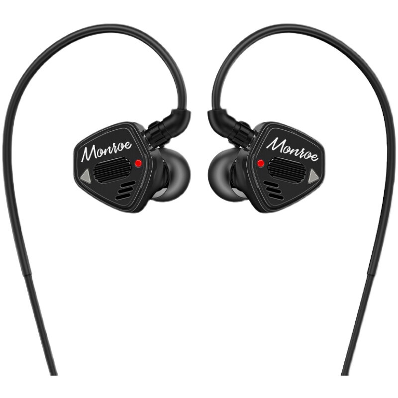 分贝入耳式双动圈有线HIFI耳机