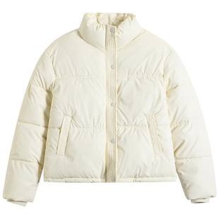 【包邮】2025冬季新款PU皮棉服女立领小个子加厚保暖面包服棉衣潮