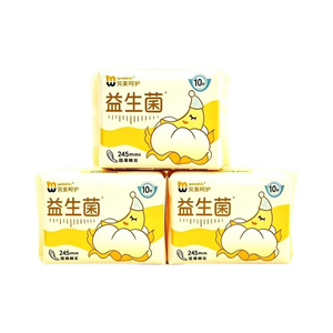 完美呵护弱酸灭活益生菌卫生巾