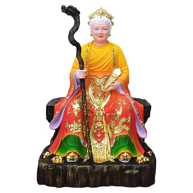 泰山奶奶碧霞元君神像泰山老母