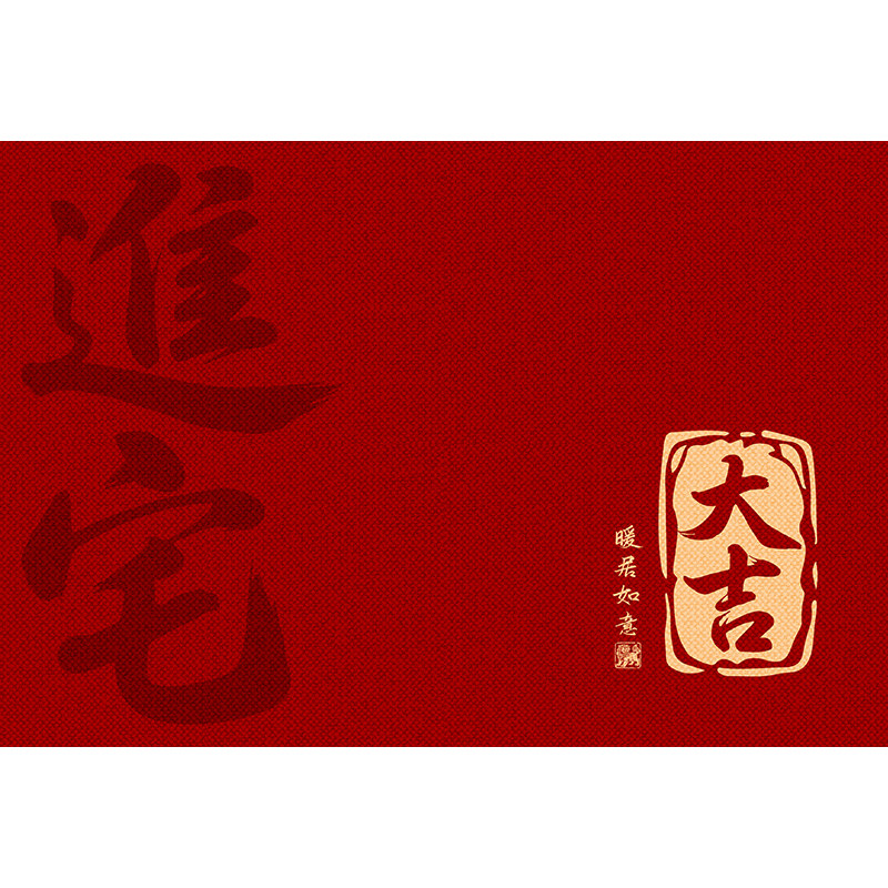 入户门地垫红色地毯家用门口进门门垫防滑高级入户喜庆可裁剪脚垫