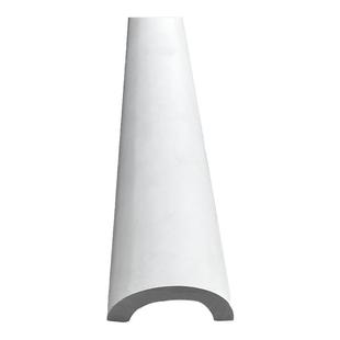 半圆石膏线客厅罗马柱二分之一圆柱子圆柱弧形C形石膏柱石膏线条