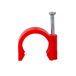 pvc管卡电工线管固定卡扣卡子塑料电线穿线水管钢钉 16 20 25 32