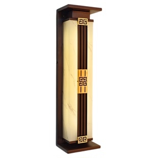 太阳能壁灯户外不锈钢长条庭院别墅围墙过道凉亭大门防水防锈壁灯