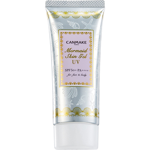 日本CANMAKE井田美人鱼防晒隔离霜妆前乳砍妹隐形毛孔控油camake