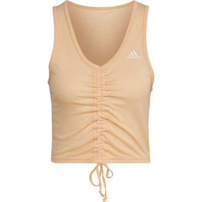 阿迪达斯女子修身运动背心