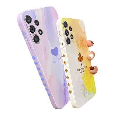 适用三星a32 5g手机壳潮ins风samsung a32个性创意galaxya32保护套sxa32新款女可爱心三星A325g全包硅胶防摔